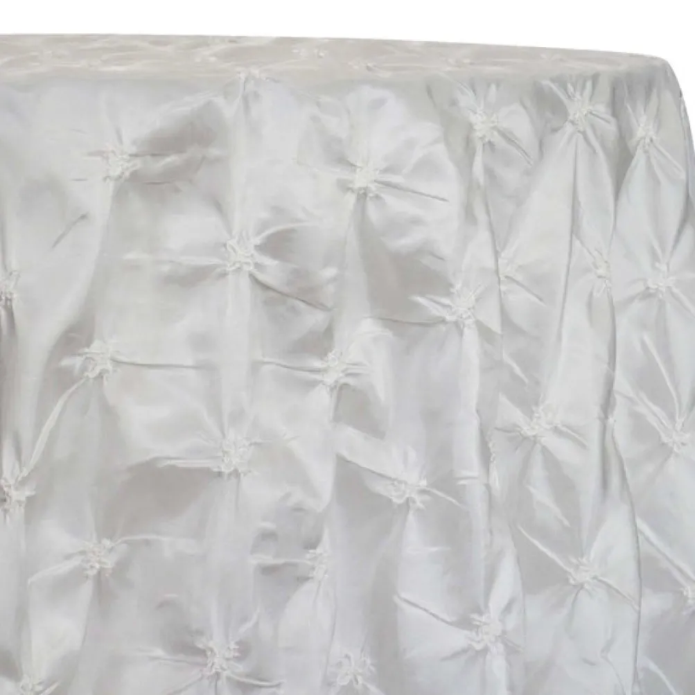 Belly Button (Pinwheel) Table Linen in Ivory