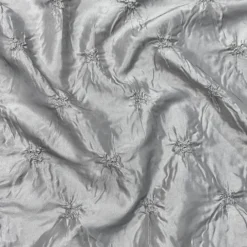 Belly Button (Pinwheel) Table Linen in Silver