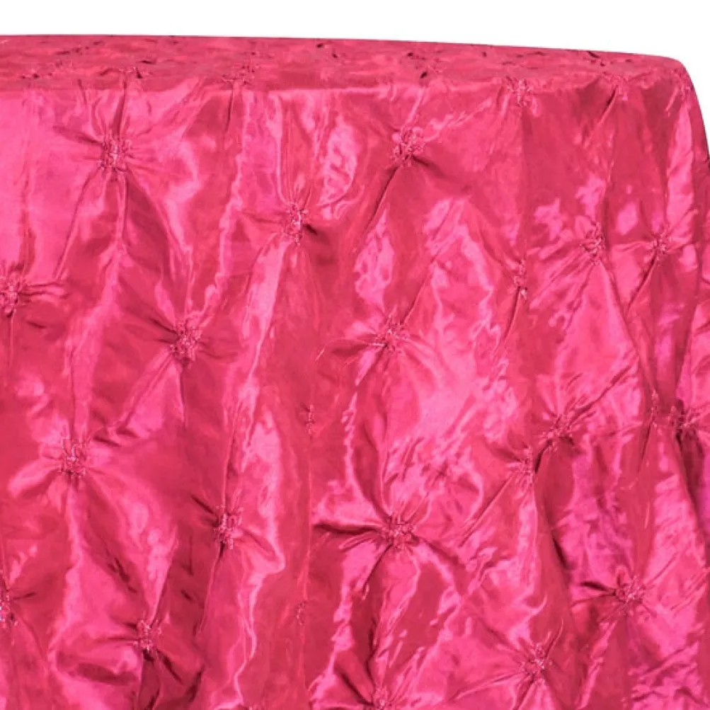 Belly Button (Pinwheel) Table Linen in Fuchsia