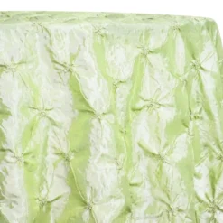Belly Button (Pinwheel) Table Linen in Lt Sage
