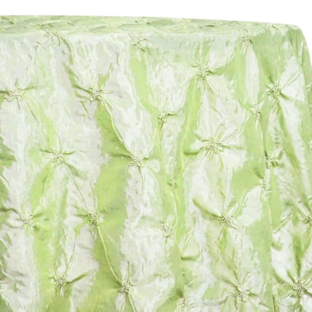 Belly Button (Pinwheel) Table Linen in Lt Sage