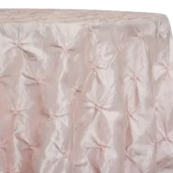 Belly Button (Pinwheel) Table Linen in Pink Petal