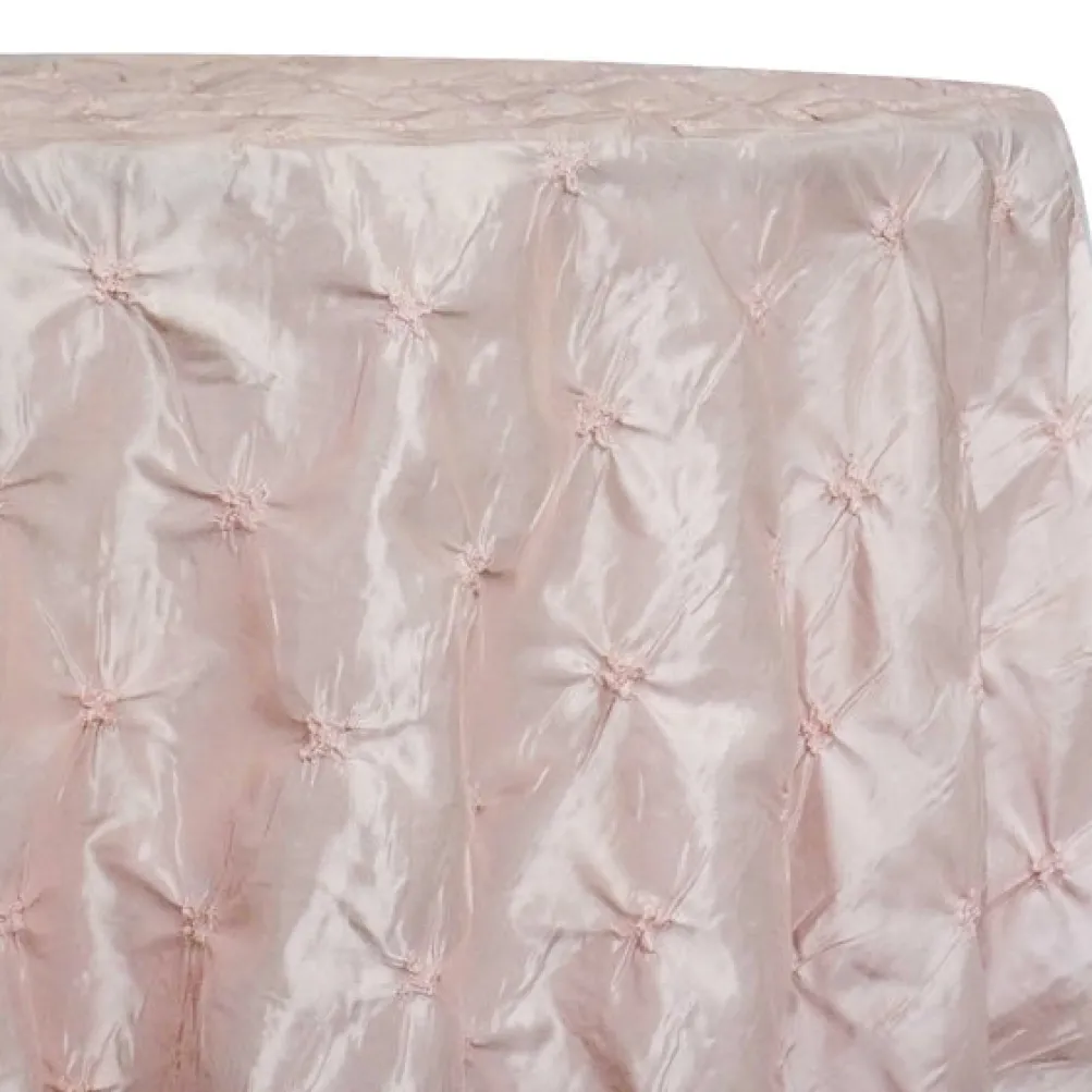 Belly Button (Pinwheel) Table Linen in Pink Petal