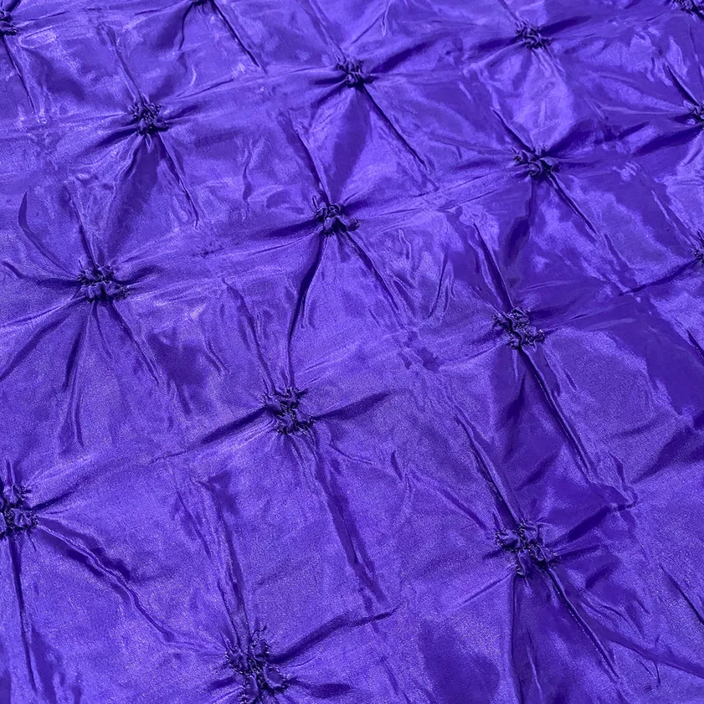Belly Button (Pinwheel) Table Runner in Purple