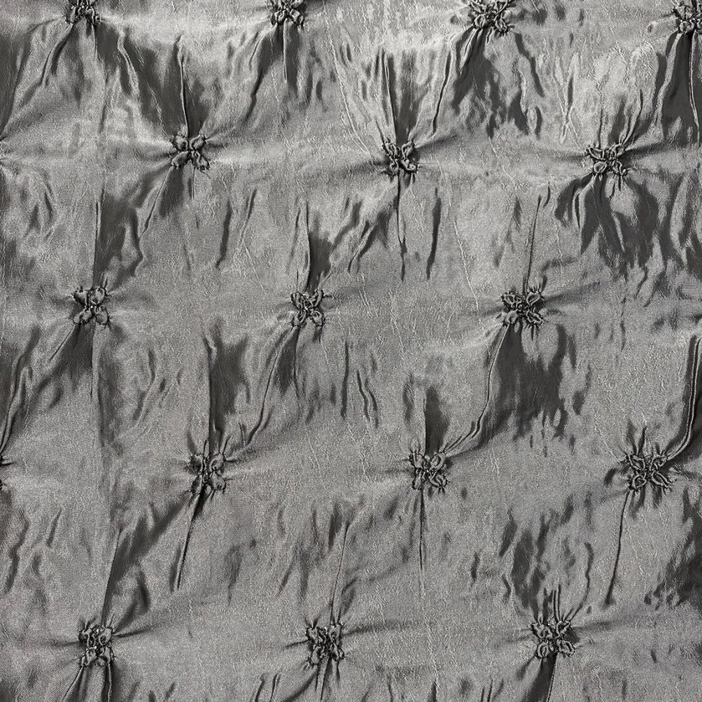 Belly Button (Pinwheel) Table Runner in Charcoal