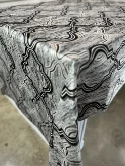 Bentley Jacquard Table Linen in Black