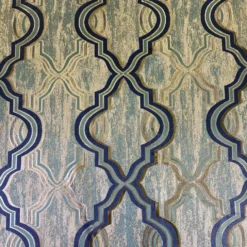 Bentley Jacquard Table Linen in Turquoise