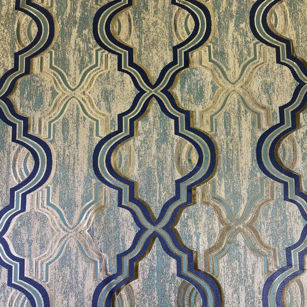 Bentley Jacquard Table Runner in Turquoise