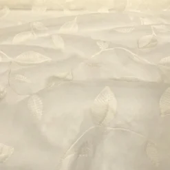 Birch Leaf Table Runner in Ivory