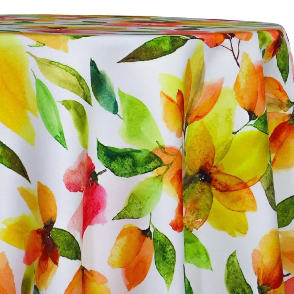 Blooms Floral (Poly Print) Table Linen
