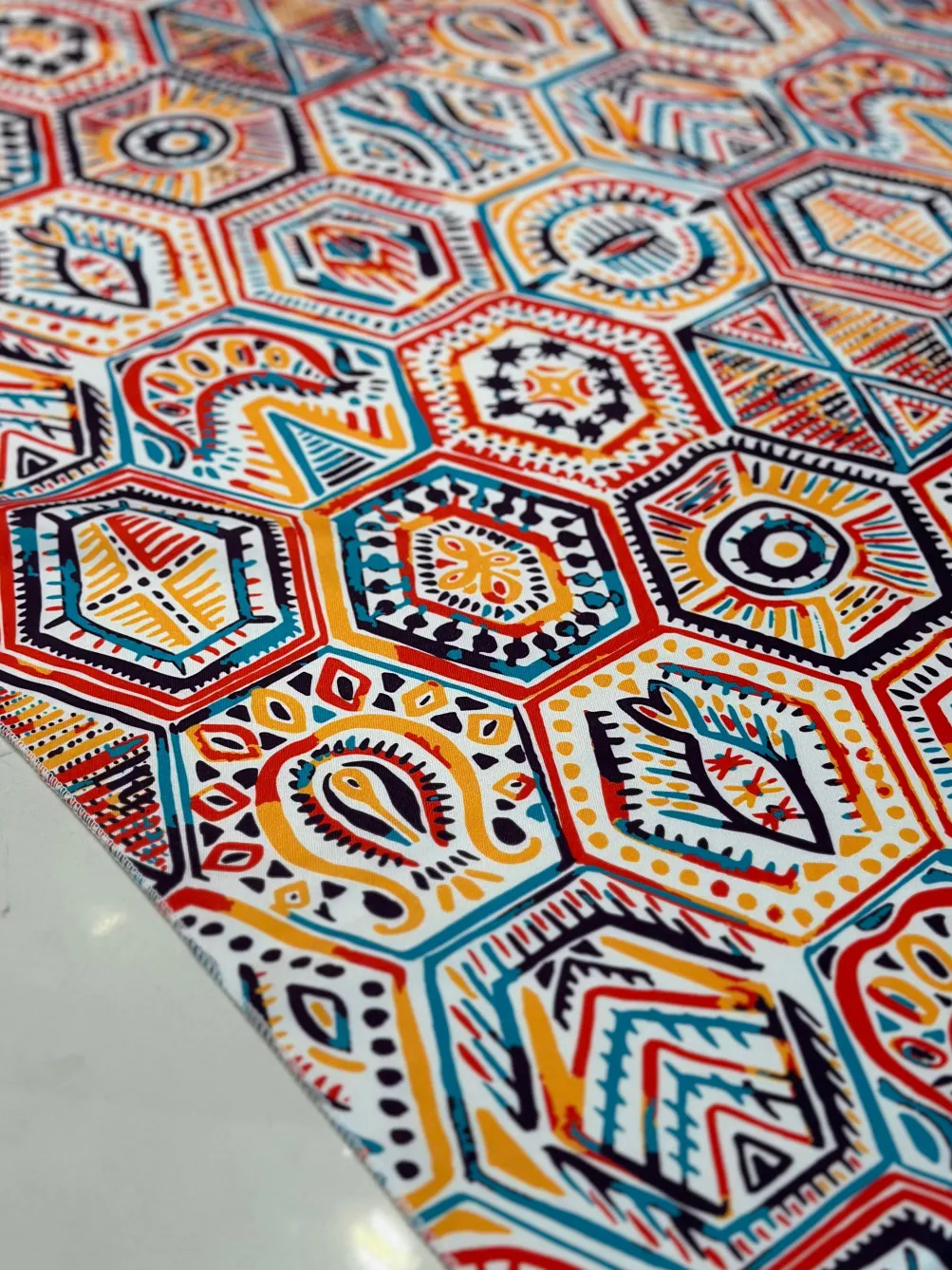 Bongo (Poly Print) Table Linen
