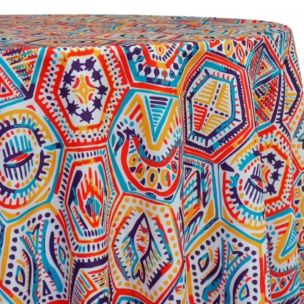 Bongo (Poly Print) Table Linen