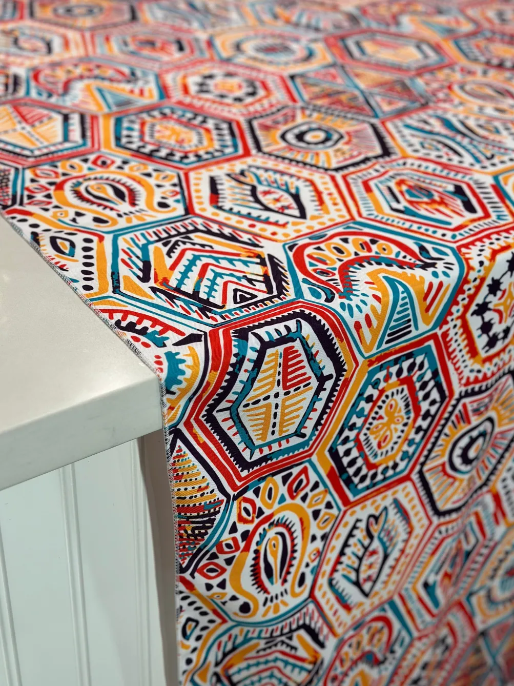 Bongo (Poly Print) Table Linen