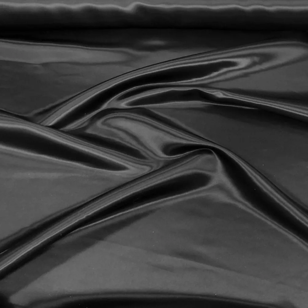 Bridal Satin Table Linen in Black
