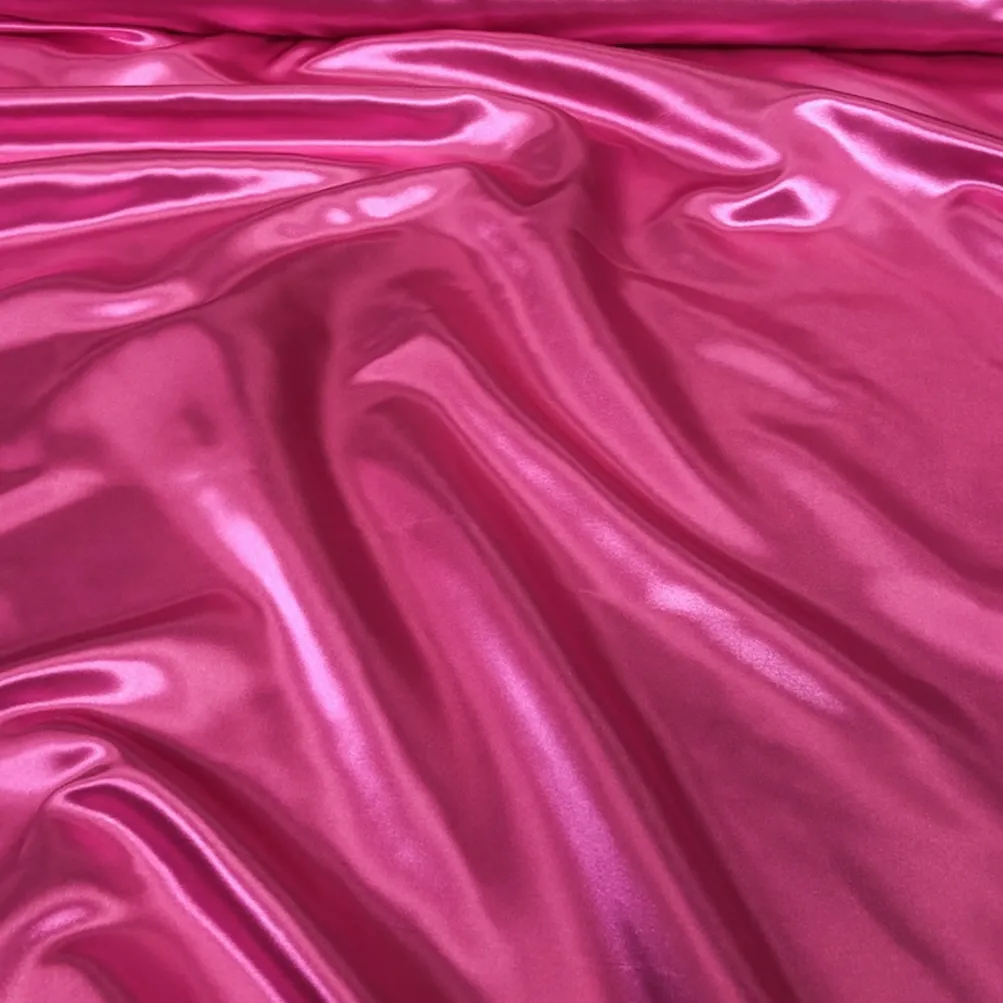 Bridal Satin Table Linen in Fuchsia 396