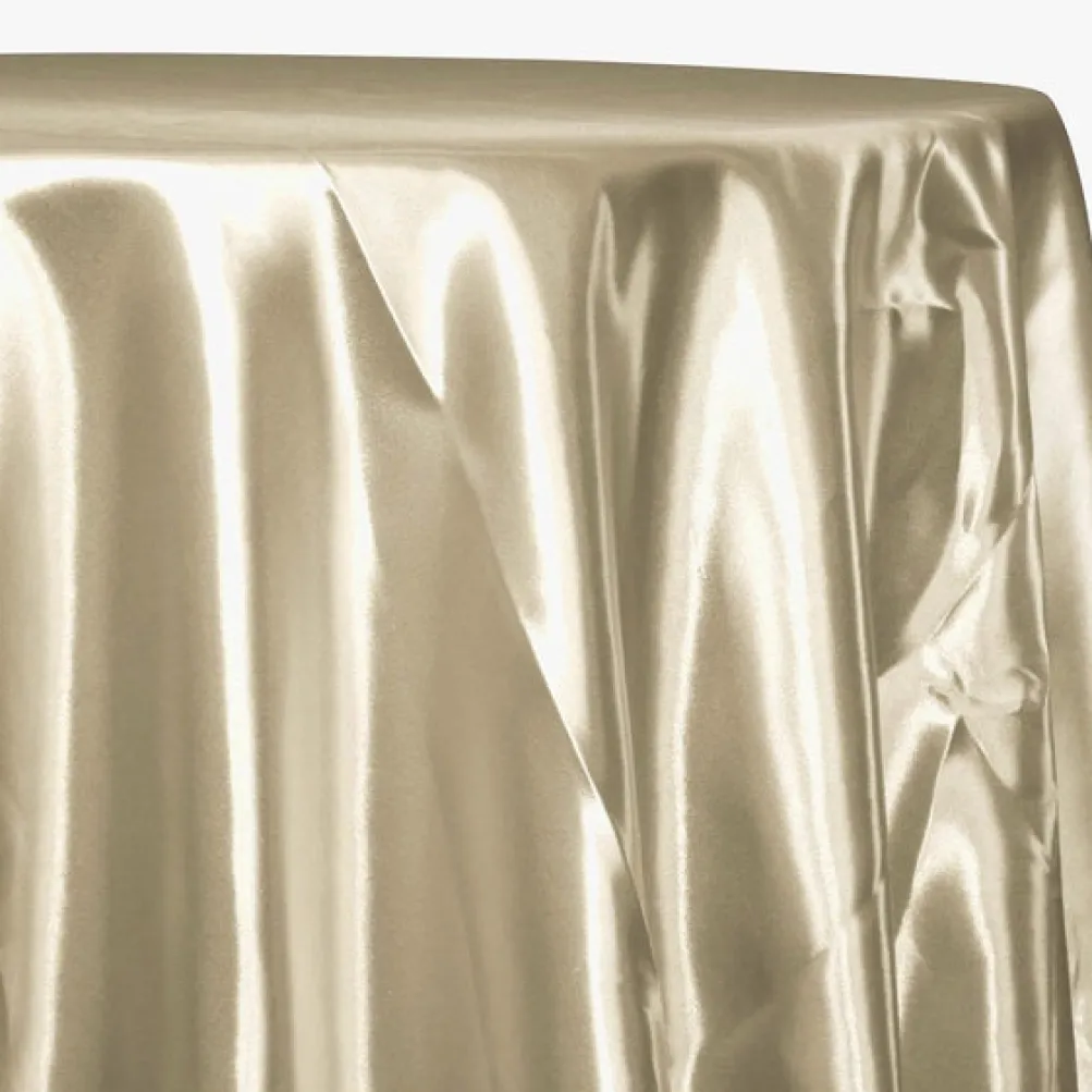 Bridal Satin Table Linen in Khaki 021