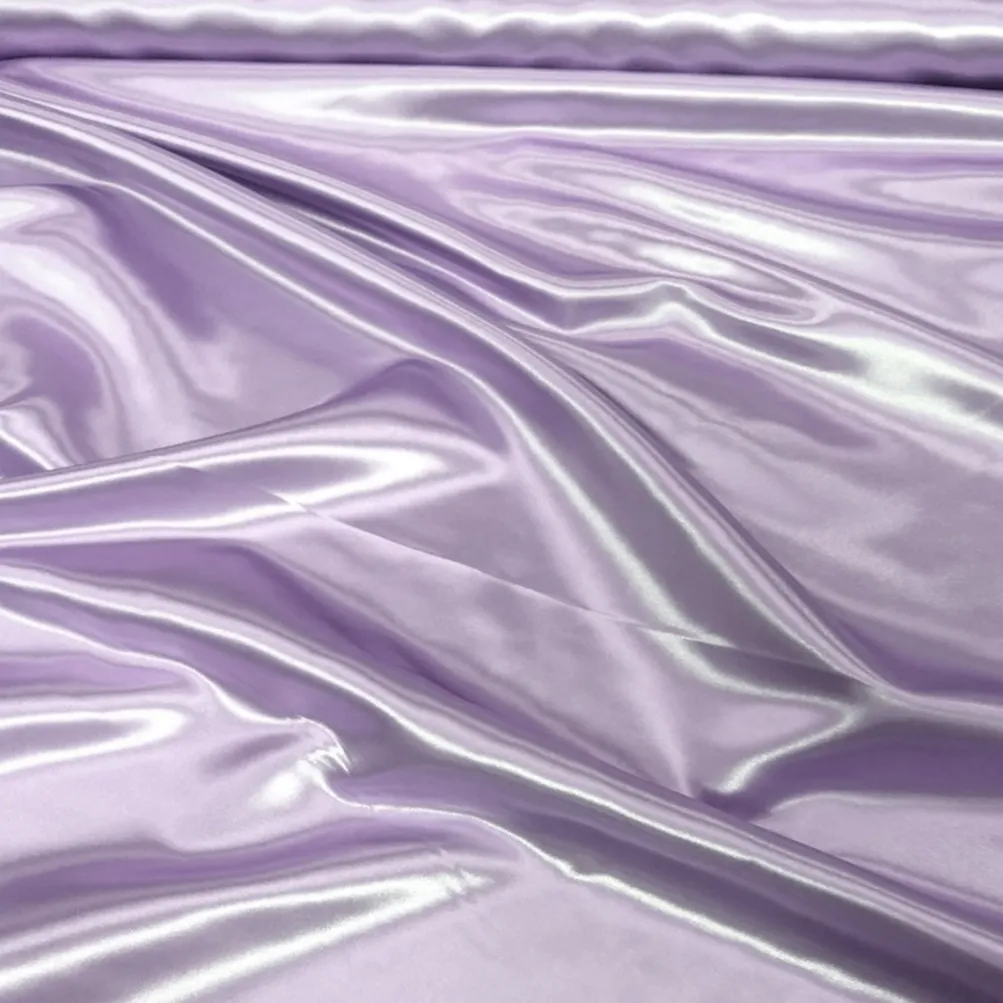 Bridal Satin Table Linen in Lilac 140