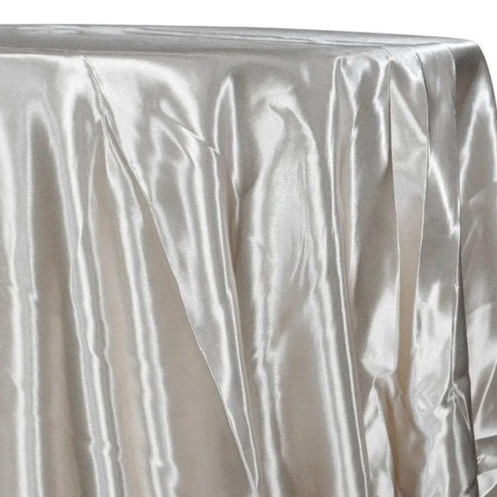 Bridal Satin Table Linen in Off White 105