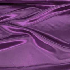Bridal Satin Table Linen in Plum 555