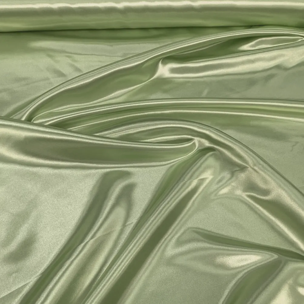 Bridal Satin Table Linen in Sage 152