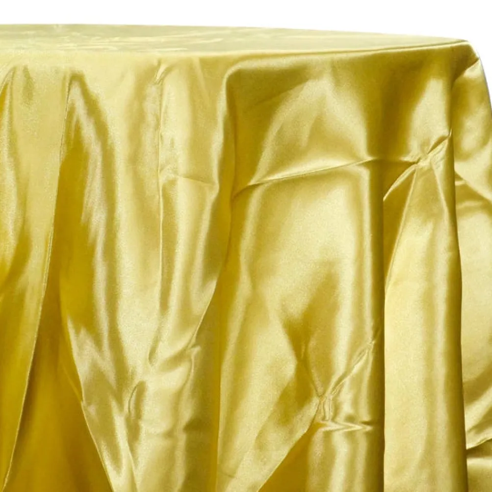 Bridal Satin Table Linen in Spa Sorbet 615