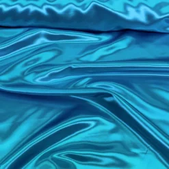 Bridal Satin Table Linen in Turquoise 31