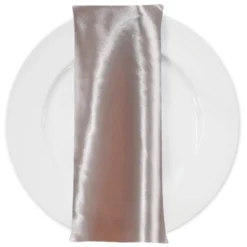 Bridal Satin Table Napkin in Blush 075