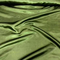 Bridal Satin Table Runner in Dark Olive 553