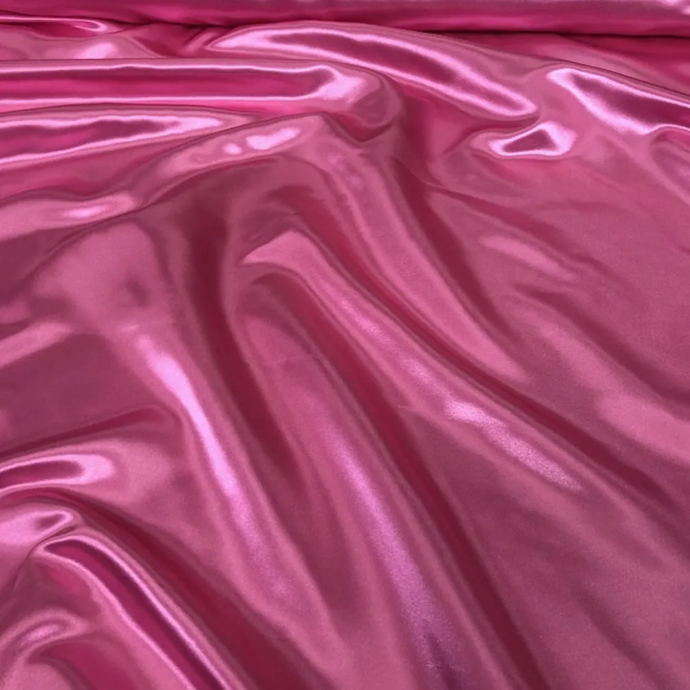 Bridal Satin Table Runner in Guava 160