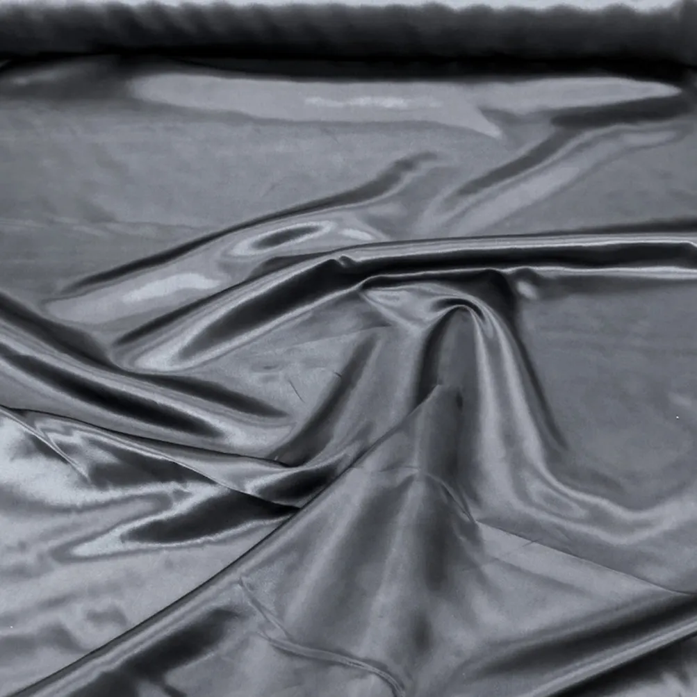 Bridal Satin Table Runner in Gray 665