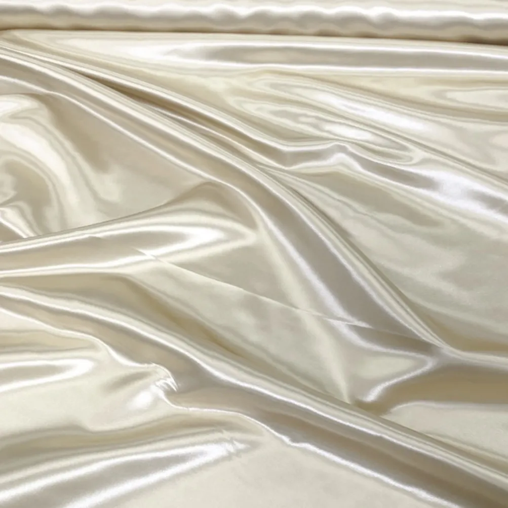 Bridal Satin Table Runner in Ivory 112
