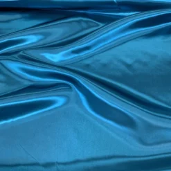 Bridal Satin Table Runner in Peacock 777