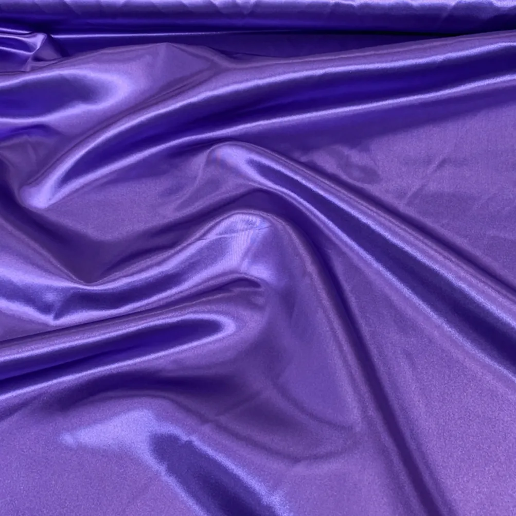 Bridal Satin Table Runner in Purple 653