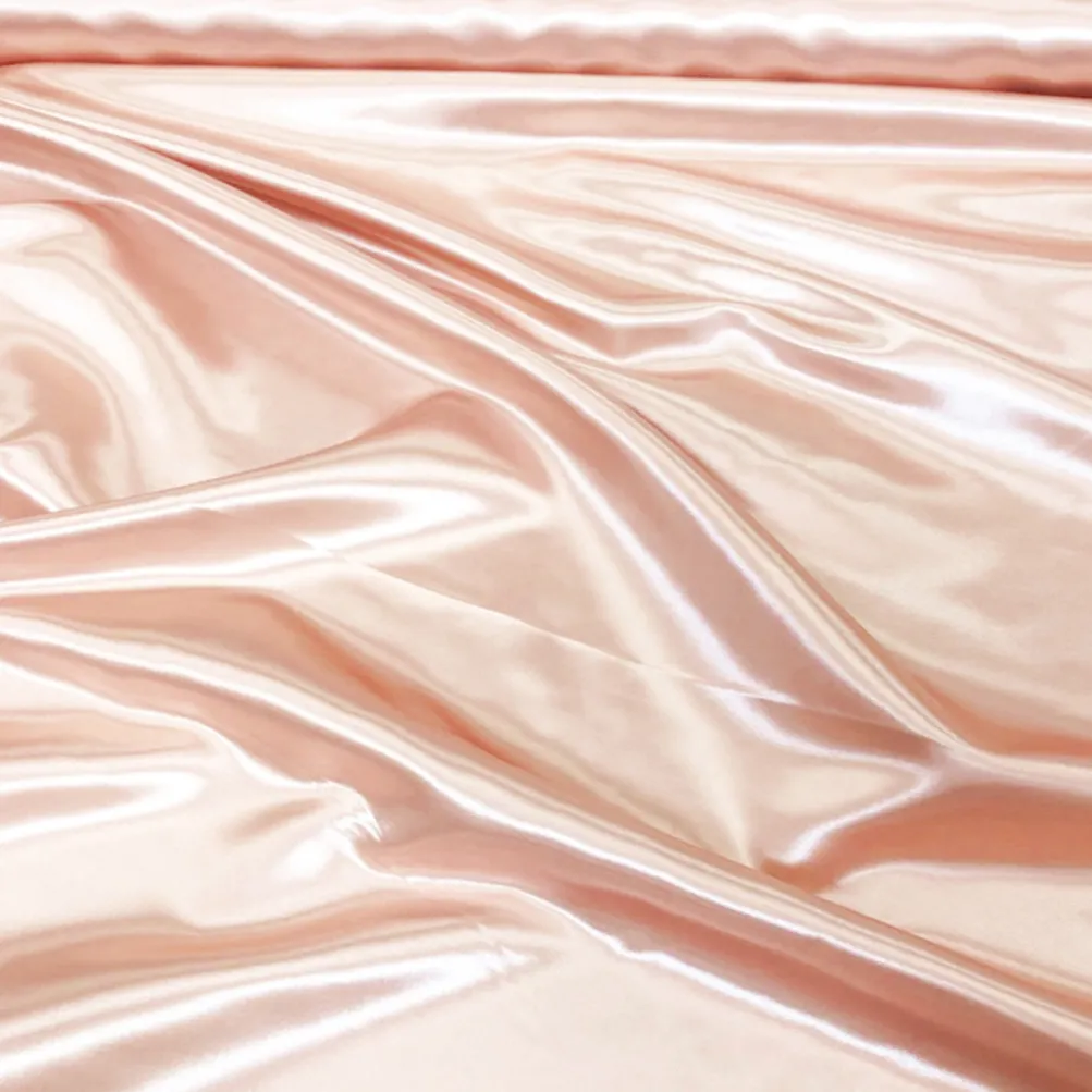 Bridal Satin Table Runner in Peach 178