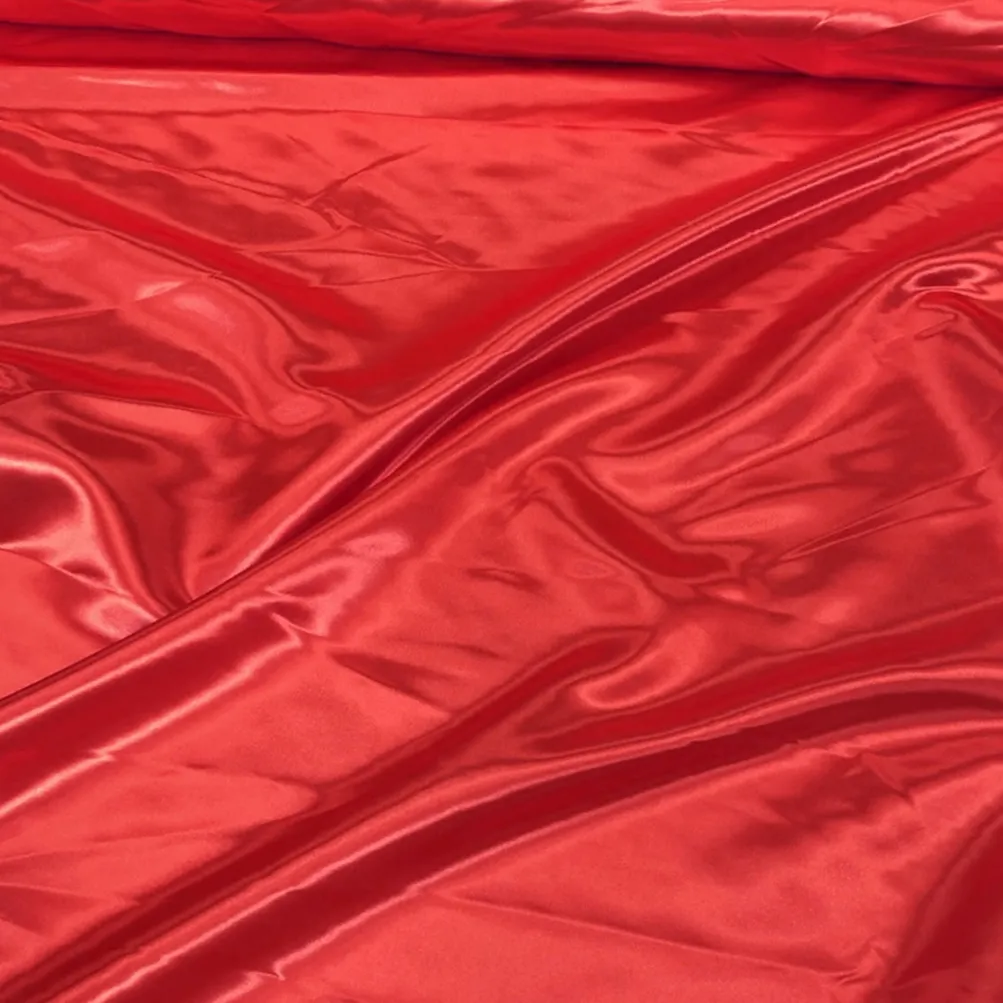 Bridal Satin Table Runner in Red 190