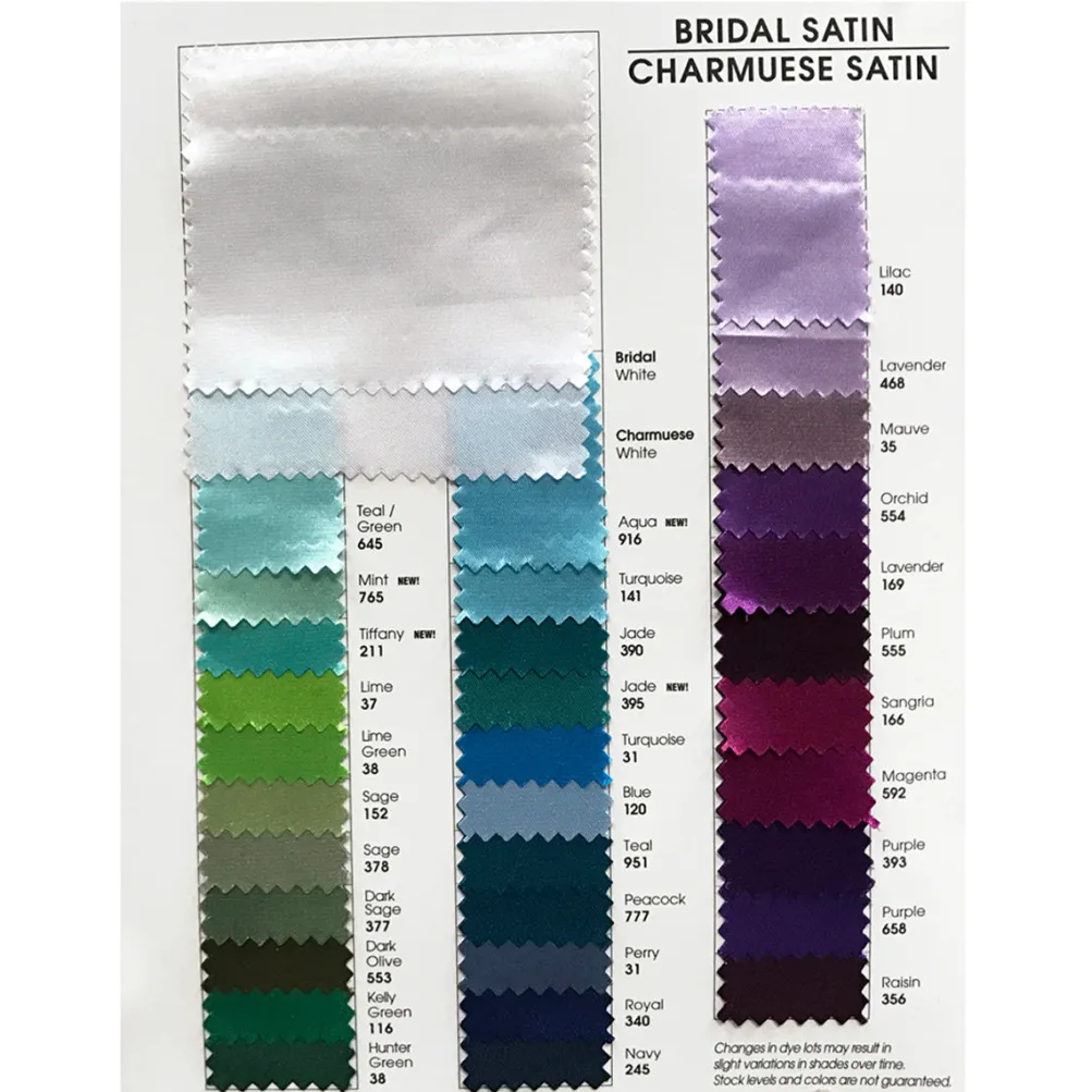 Bridal Satin Table Runner in Turquoise 141