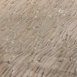 Brilliant Sheer Sequins Table Linen in Champagne