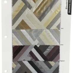 Broadway Jacquard (Reversible) Table Linen in Silver