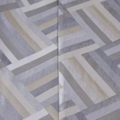 Broadway Jacquard (Reversible) Table Runner in Silver