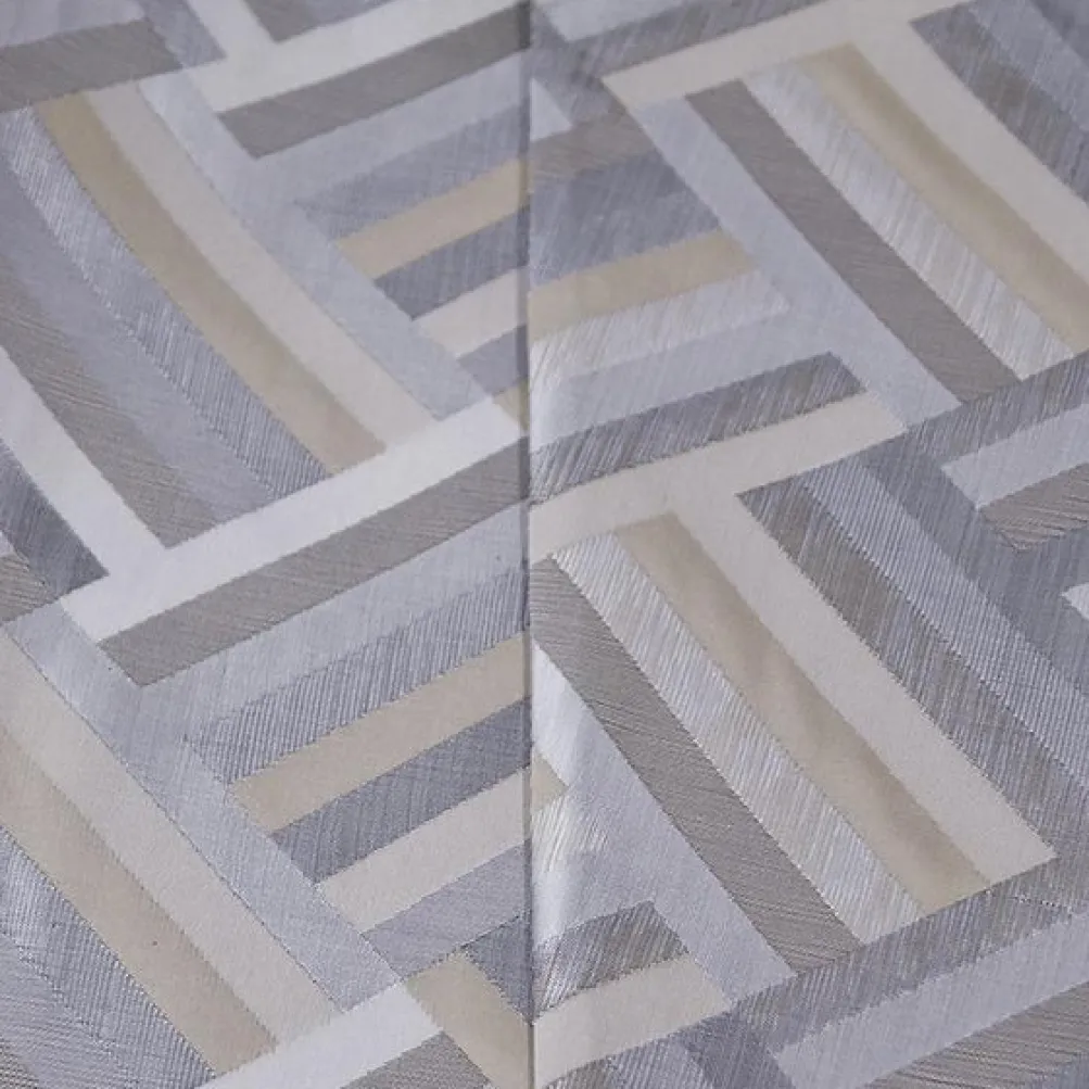 Broadway Jacquard (Reversible) Table Napkin in Silver