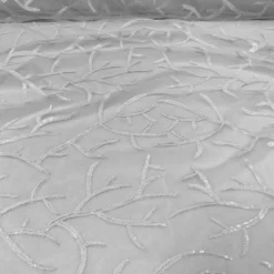 Brooks Sequins Table Runner in White