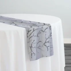 Brooks Sequins Table Runner in Charcoal