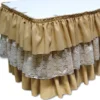 Burlap and Lace Combo - Table Skirt (No Topper)