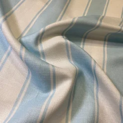 Cabana Stripe (Slub Print) Drapery Panels (58
