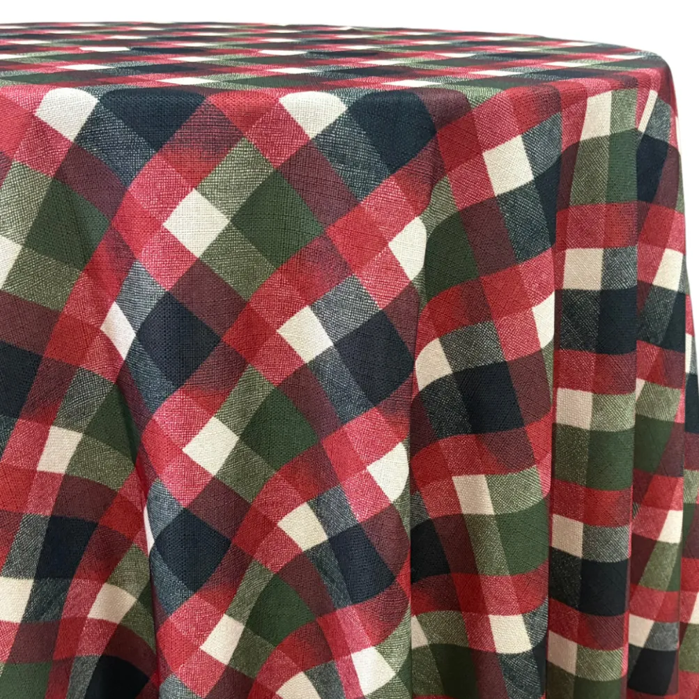 Camden Plaid (Slub Print) Table Linen