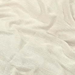 Capri Slub Linen Table Linen in Off White