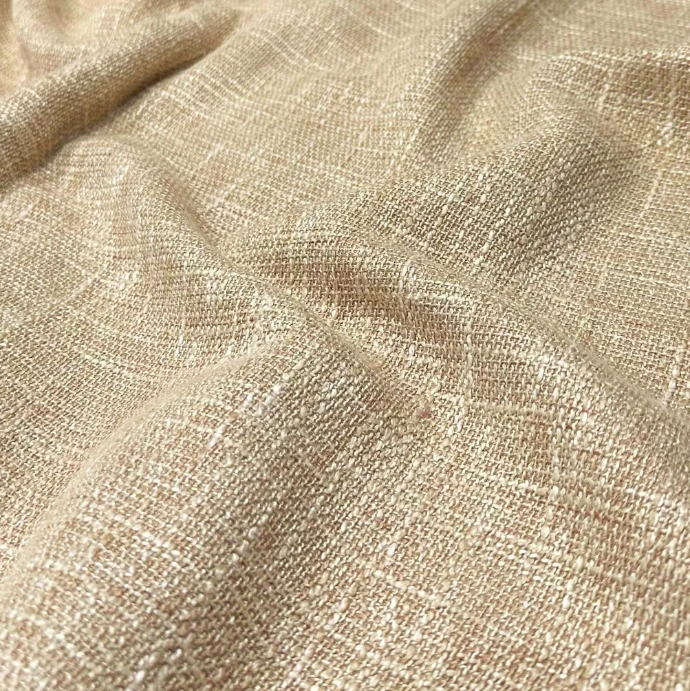 Capri Slub Linen Table Napkin in Wheat