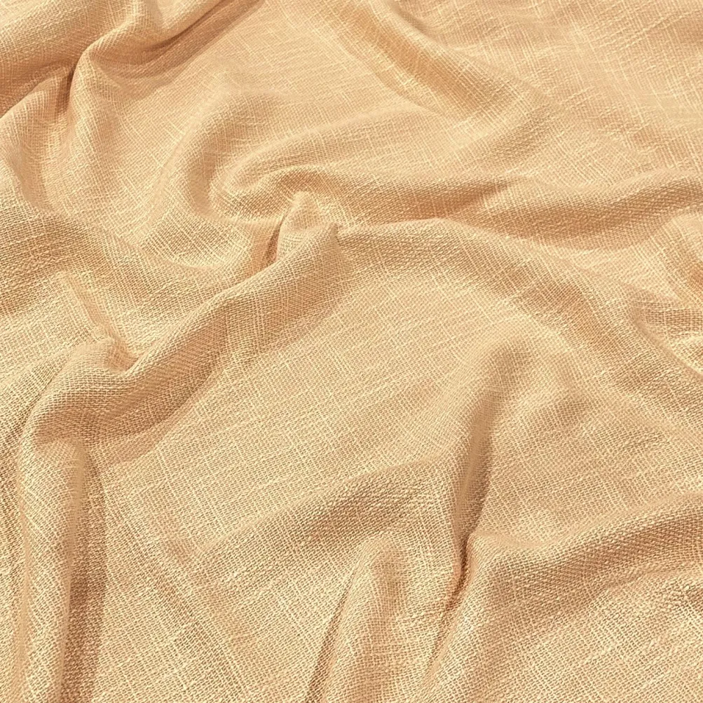 Capri Slub Linen Table Napkin in Champagne