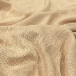 Capri Slub Linen Table Runner in Champagne