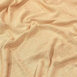 Capri Slub Linen Table Runner in Champagne